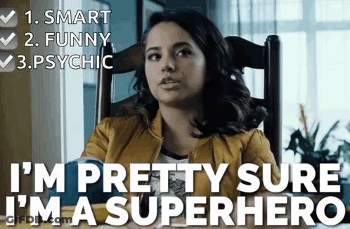 Power Rangers Im Pretty Sure Im A Superhero GIF