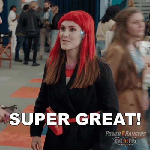 Power Rangers J Borg Super Great GIF