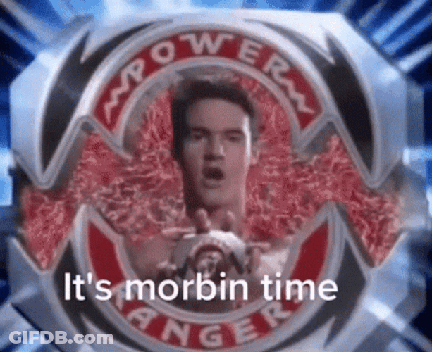 Power Rangers Morbius Meme GIF