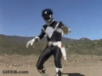 Power Rangers Pyramid Pose Arms Outstretched GIF