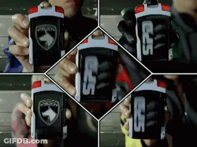 Power Rangers SPD Transformation GIF