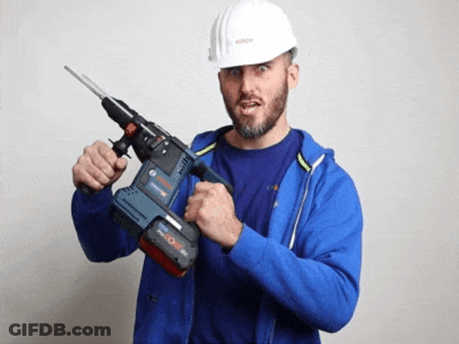 Power Tool Drill Oh Yeah GIF