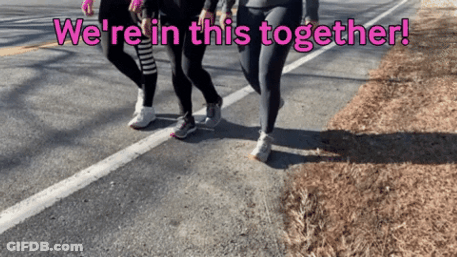 Power Walking Were In This Together GIF
