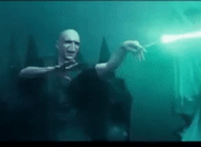 Powerful Antagonist Lord Voldemort GIF