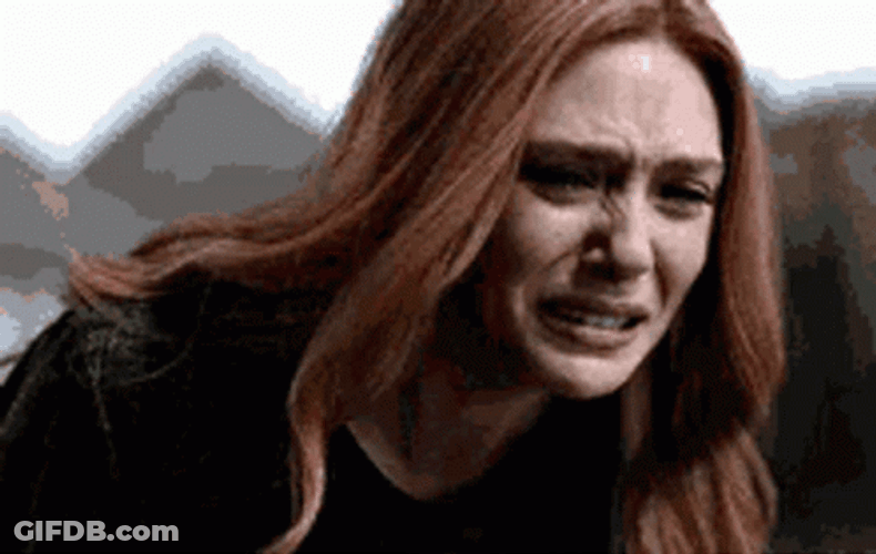 Powerful Girl Crying GIF