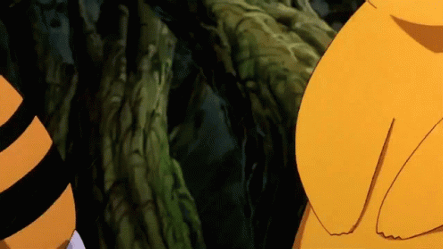 Powerful Pikachu Elekid Yellow Lightning GIF