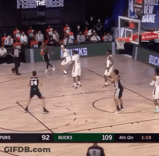 Powerful Player Poster Dunk GIF
