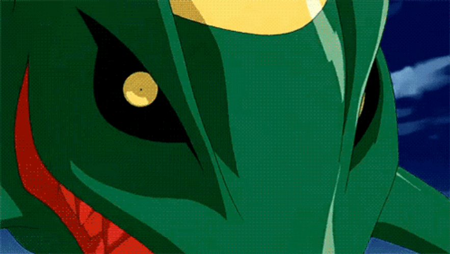 Powerful Rayquaza Pokémon GIF