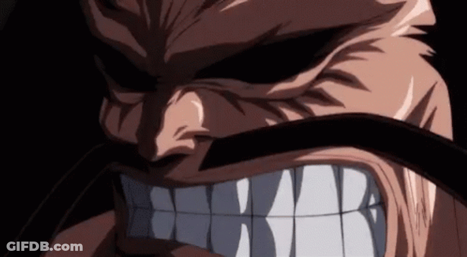 Powerful Scream Kaido GIF