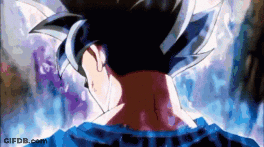 Powerful Son Goku Drip GIF