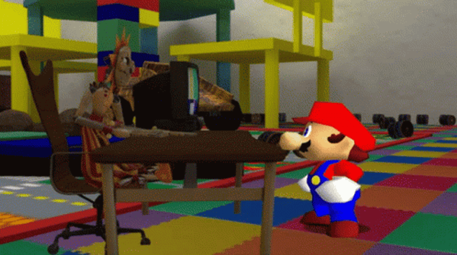 Powerful Super Mario GIF