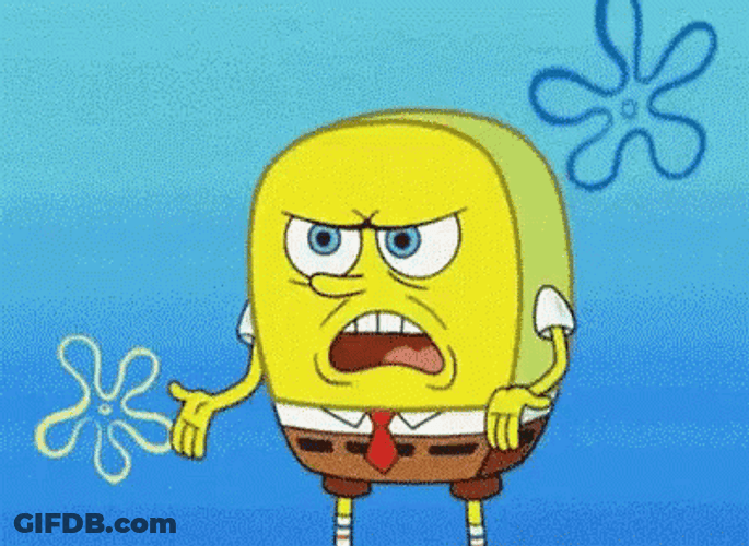 Powerful Super Saiyan Of SpongeBob GIF