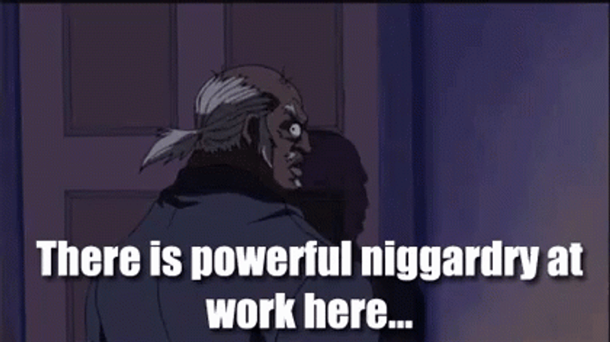Powerful Uncle Ruckus Niggardry GIF