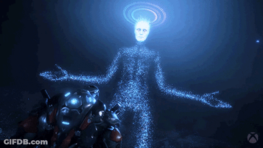 Powerful Wendigo Collects All The Light Energy GIF
