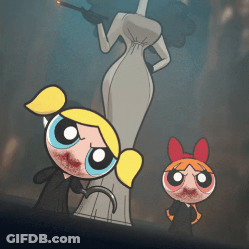 Powerpuff Girls Dynamic Trio GIF
