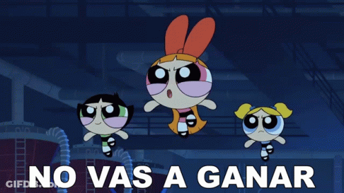 Powerpuff Girls No Vas A Ganar GIF