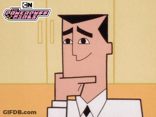 Powerpuff Girls Thinking GIF