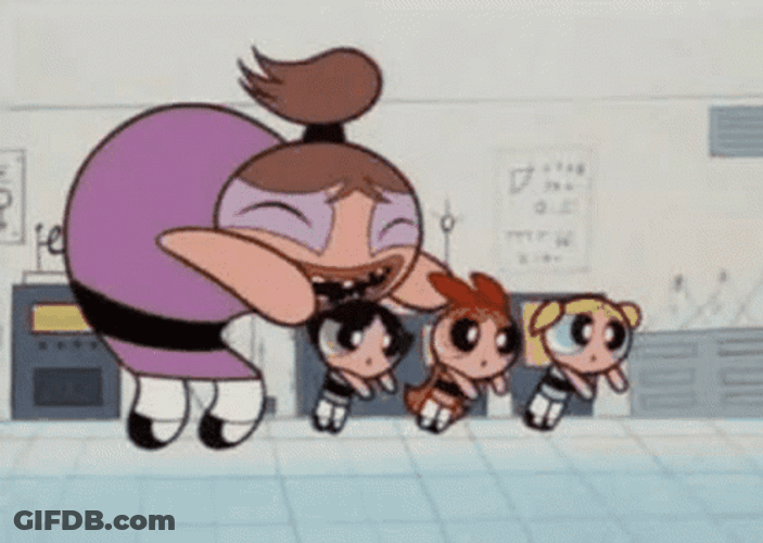 Powerpuff Girls Twisted Sister GIF