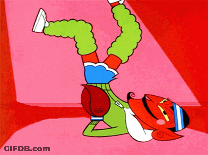 Powerpuff Girls Villain Exercise GIF