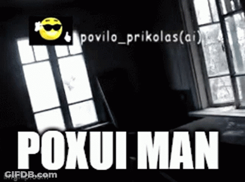 Poxui Man Black And White Photo GIF