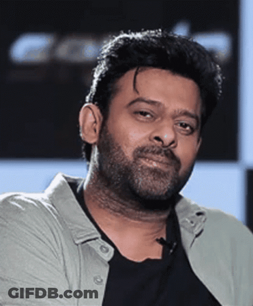 Prabhas Feeling Flattered GIF