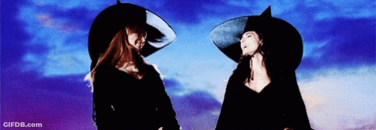 Practical Magic Sally And Gillian Laughing GIF