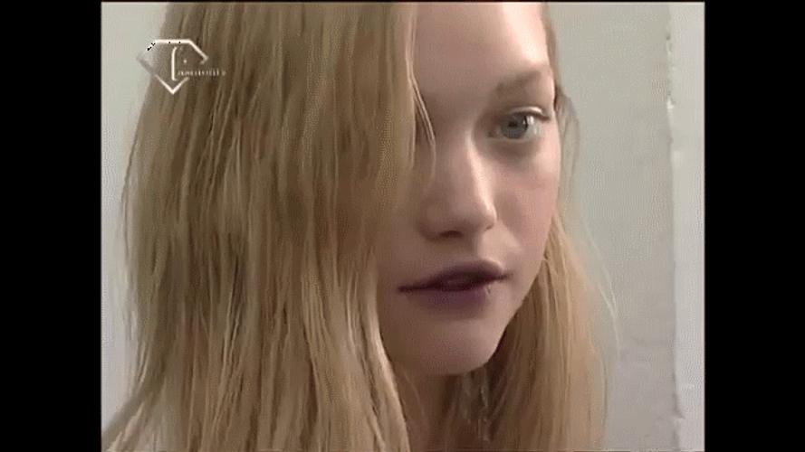 Prada Backstage Gemma Ward GIF