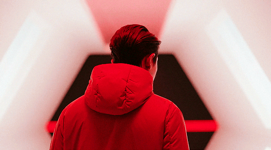 Prada Linea Rossa  Chanyeol GIF