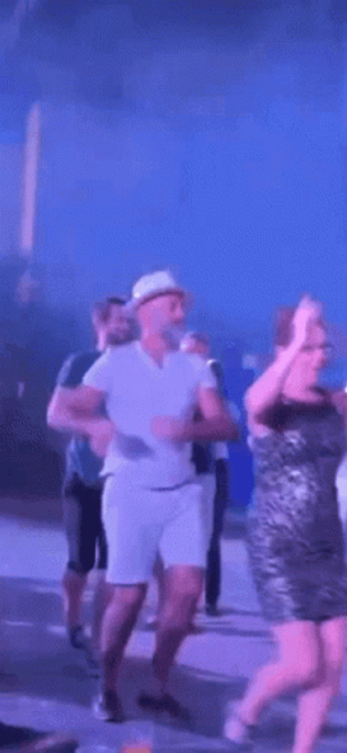 Praise Dance White Guy At The Stage GIF