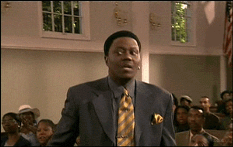 Praise Jesus Bernie Mac Preaching GIF