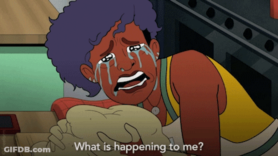 Praise Petey Meltdown What Is Happening To Me GIF