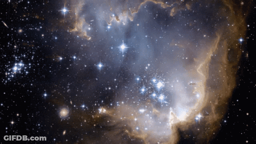 Praise The Lord Outer Space Glow GIF