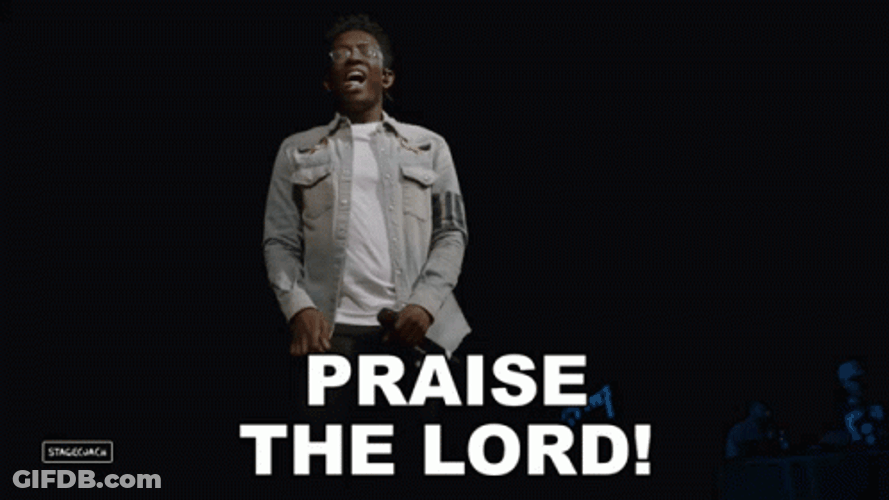 Praise The Lord Screaming Prayers GIF