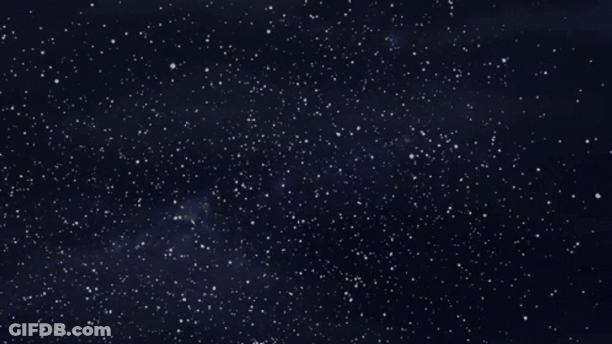 Praise The Lord Shimmering Dark Sky GIF