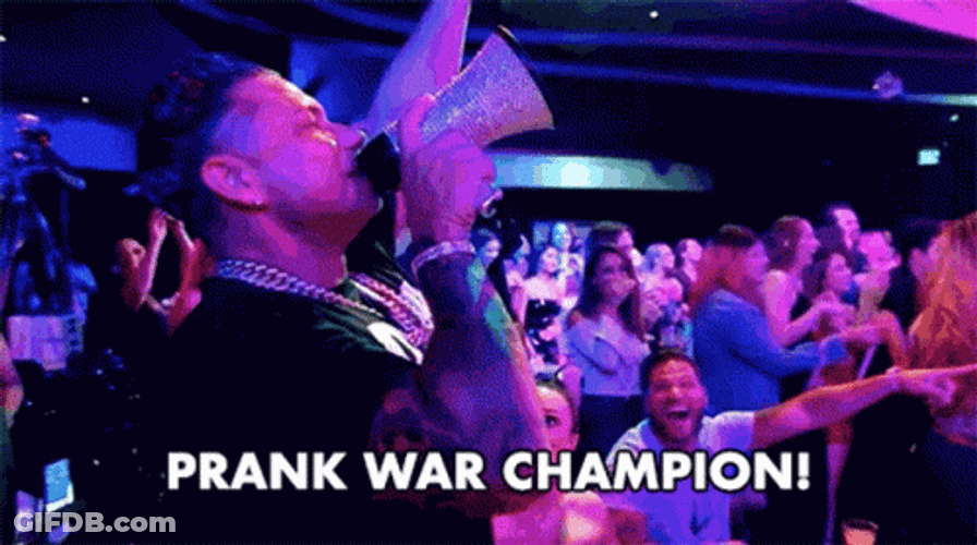 Prank War Champion DJ Pauly D GIF