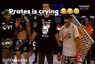Prates Crying In Boxing Ring GIF