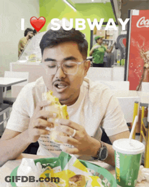 Pratham Subway I Love Subway GIF