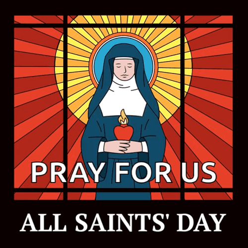 Pray For Us Saints GIF