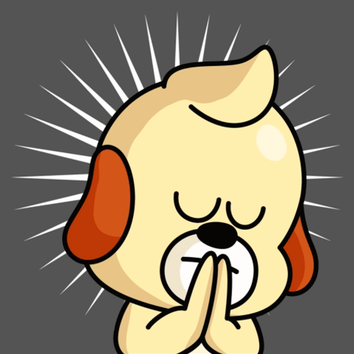 Prayer Cartoon Dog Praying GIF