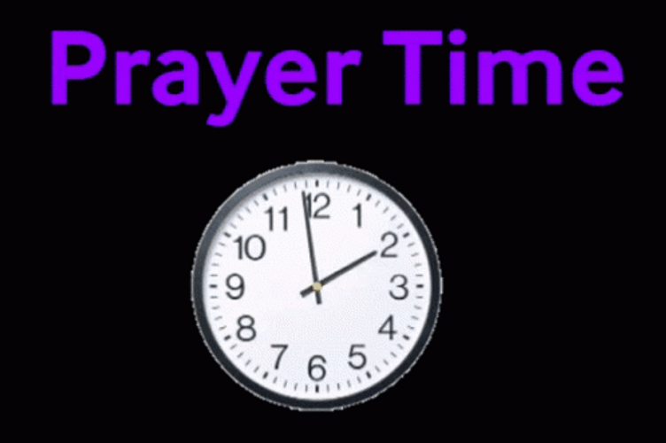 Prayer Time Clock GIF