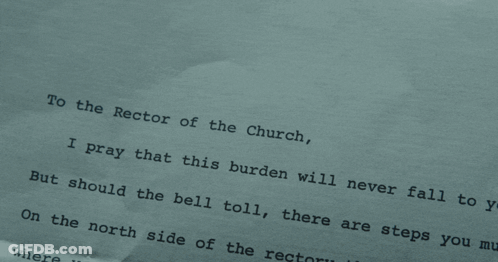 Prayer To Church Rector Bell Toll GIF
