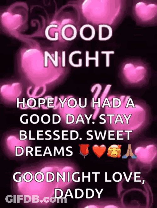 Praying For Good Night And Blessing A+ GIF