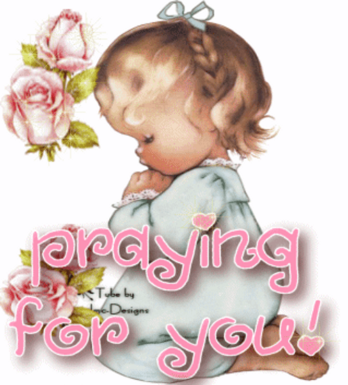 Praying For You Cute Little Girl Pray GIF