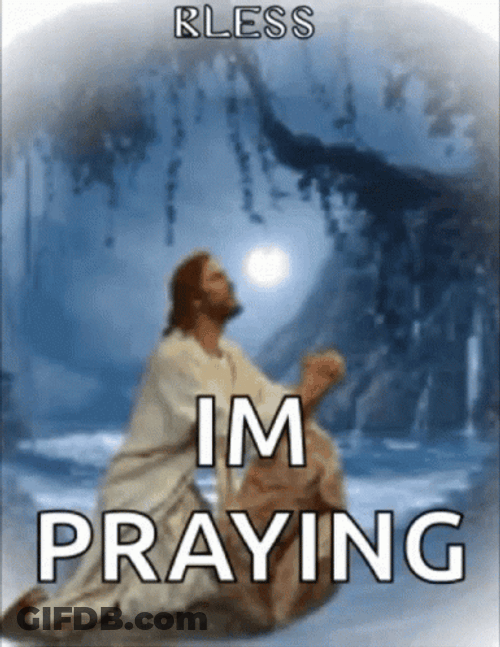 Praying For You Jesus Praying GIF