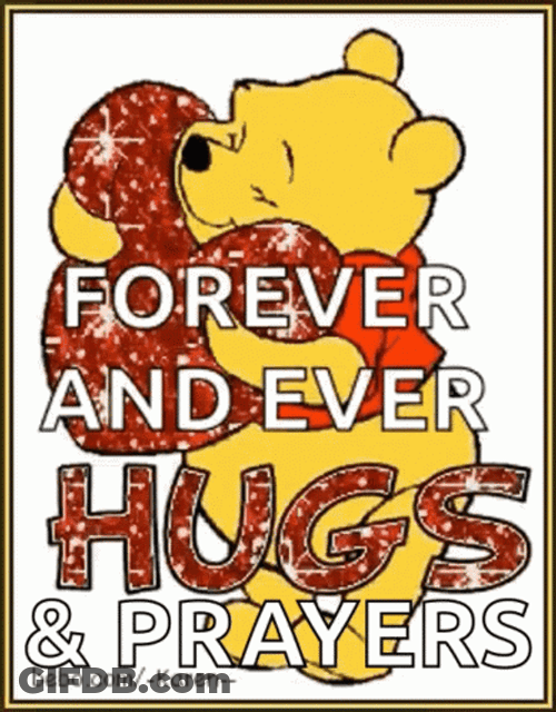 Praying For You Winnie The Pooh GIF