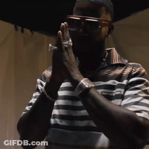 Praying Gucci Mane GIF