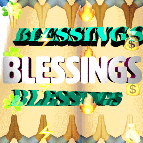 Praying Hands Emoji Blessings Animation GIF