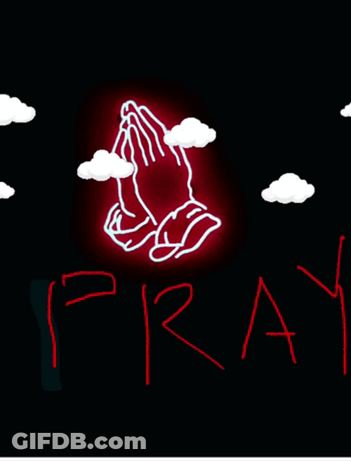 Praying Hands Sweet Baby Jesus GIF