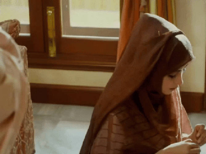 Praying Sajal Aly Jumma Mubarak GIF