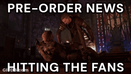 Pre-Order News Hitting Fans Poster GIF